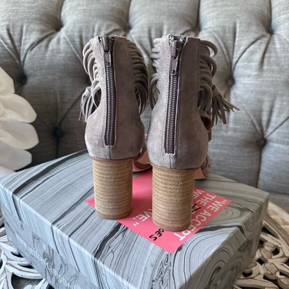 Jeffery Campbell Chunky Heels Sandals Shoes Women’s 7 - Picture 7 of 9